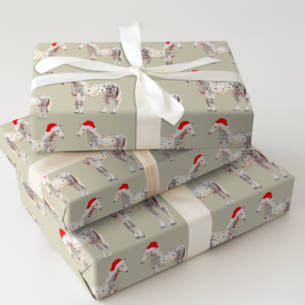 Appaloosa Santa Hats