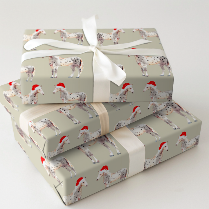Appaloosa Santa Hats