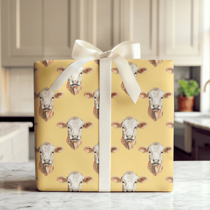 Moo La La - Wrapping Paper - Aspen & Arlo