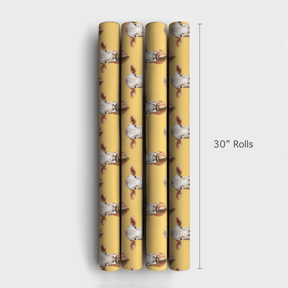 Moo La La - Wrapping Paper - Aspen & Arlo