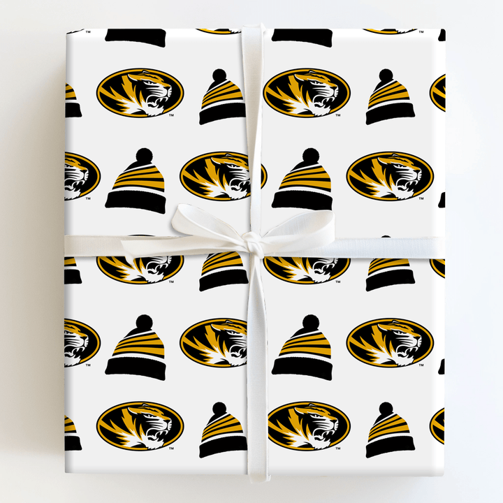Mizzou Beanie - Wrapping Paper - Aspen & Arlo