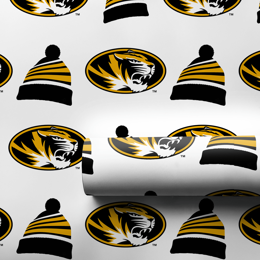 Mizzou Beanie - Wrapping Paper - Aspen & Arlo