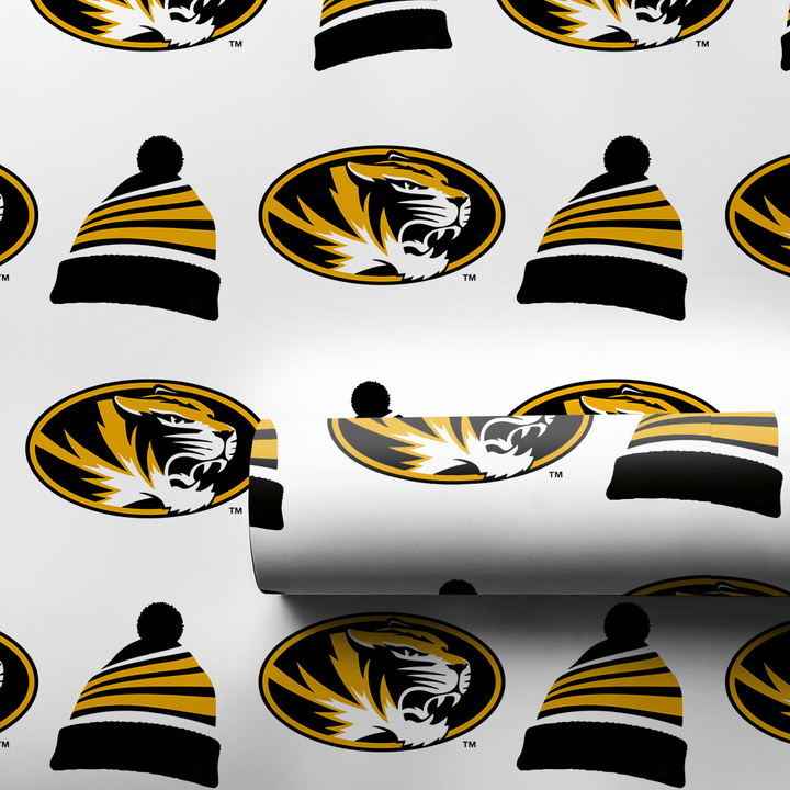 Mizzou Beanie - Wrapping Paper - Aspen & Arlo