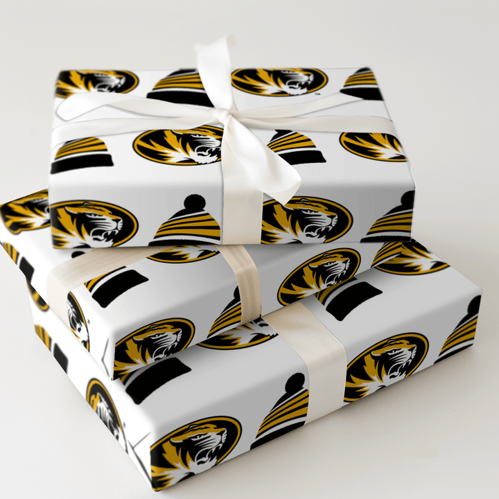 Mizzou Beanie - Wrapping Paper - Aspen & Arlo