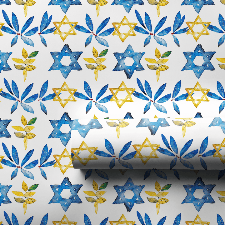 Chai Stars - Wrapping Paper - Aspen & Arlo