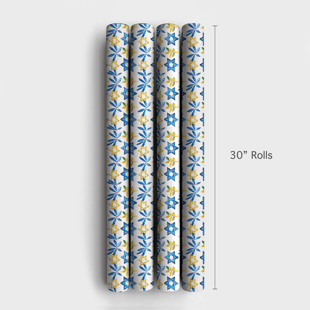 Chai Stars - Wrapping Paper - Aspen & Arlo