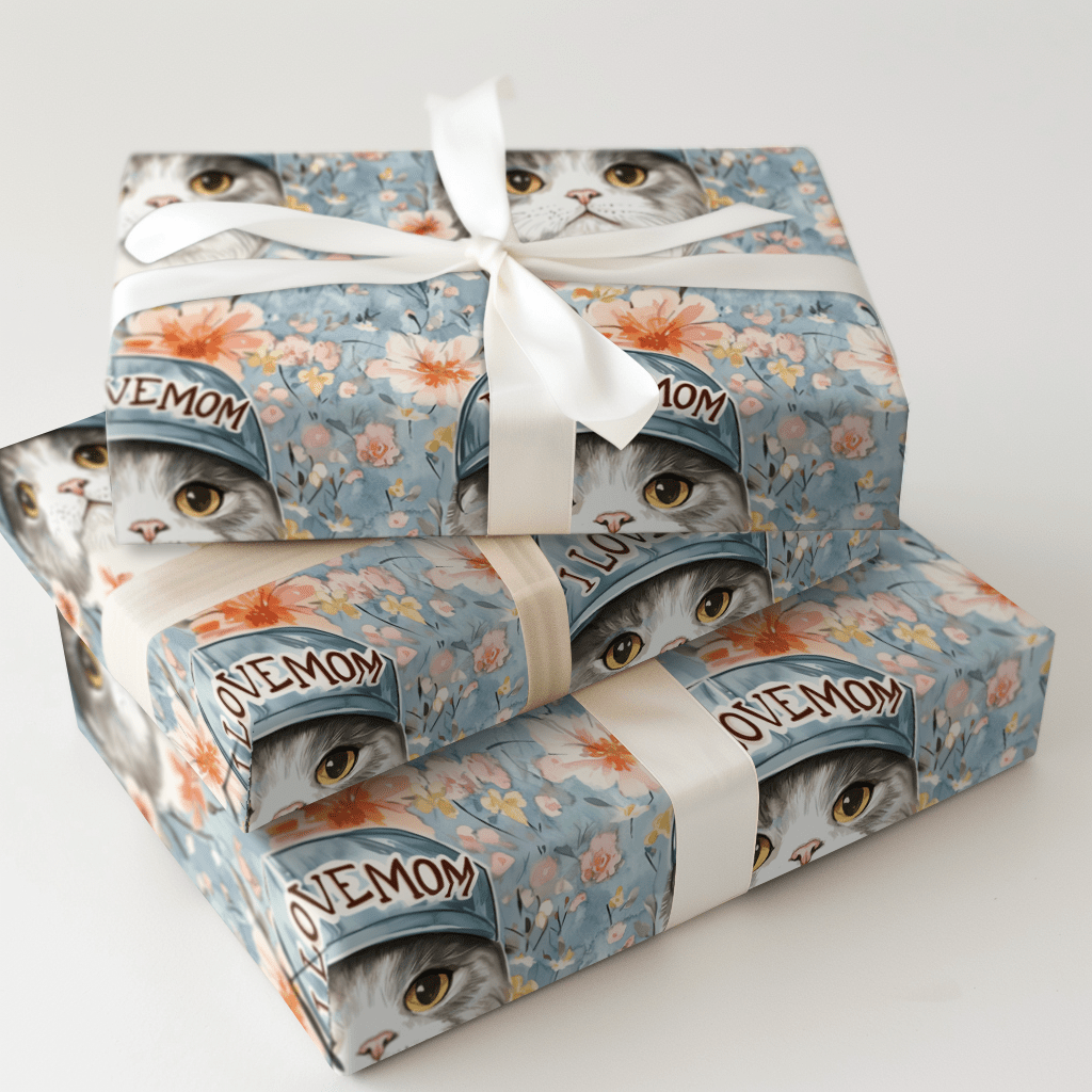 Mom's Favorite British Shorthair - Wrapping Paper - Aspen & Arlo