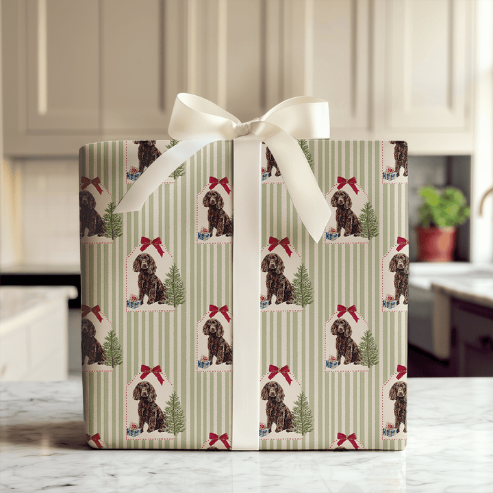 Boykin Spaniel Gift Tags - Wrapping Paper - Aspen & Arlo