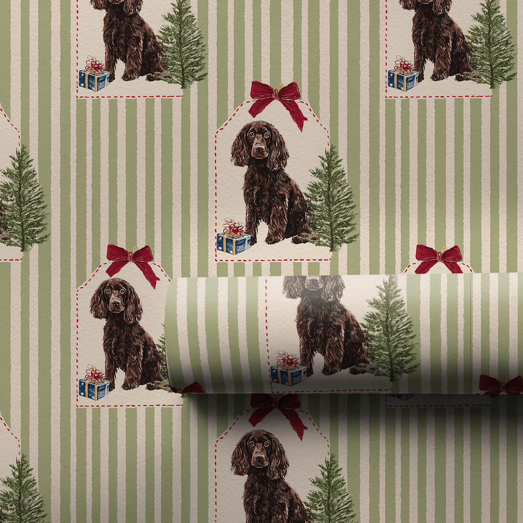 Boykin Spaniel Gift Tags - Wrapping Paper - Aspen & Arlo
