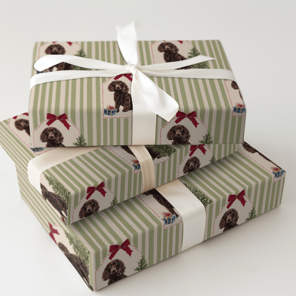 Boykin Spaniel Gift Tags - Wrapping Paper - Aspen & Arlo