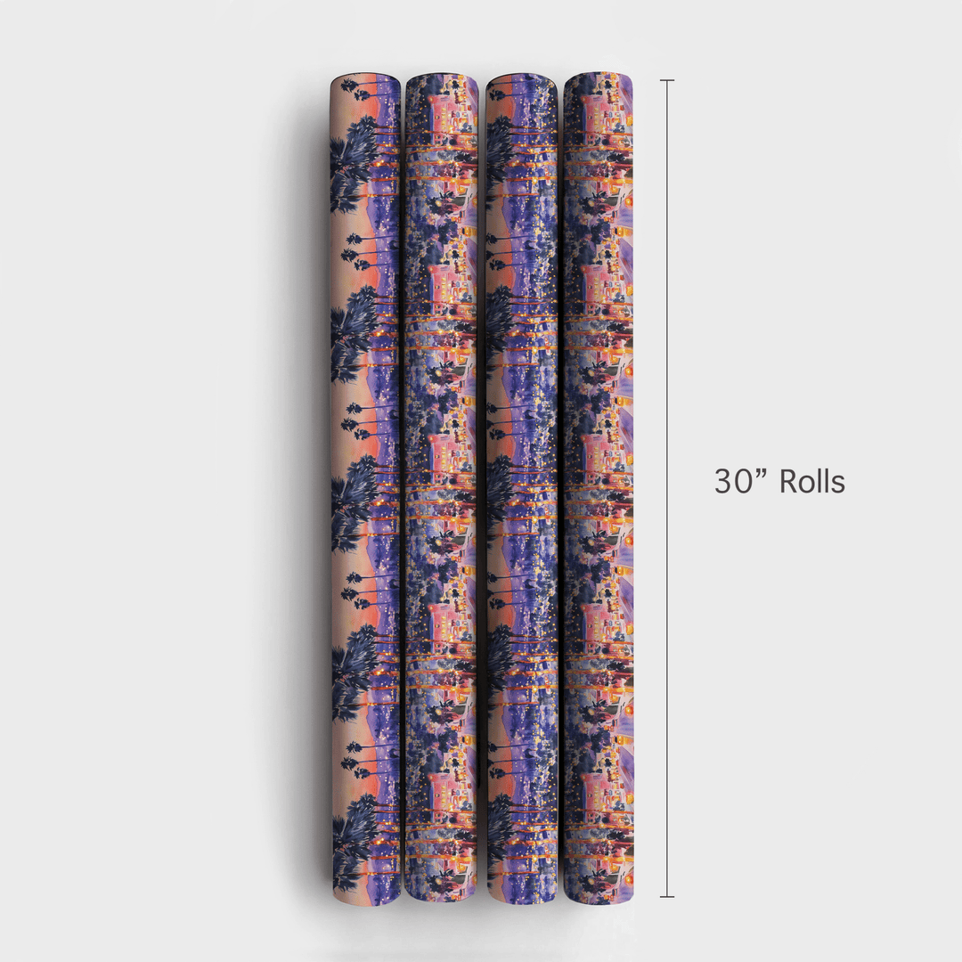 Cali Christmas - Wrapping Paper - Aspen & Arlo