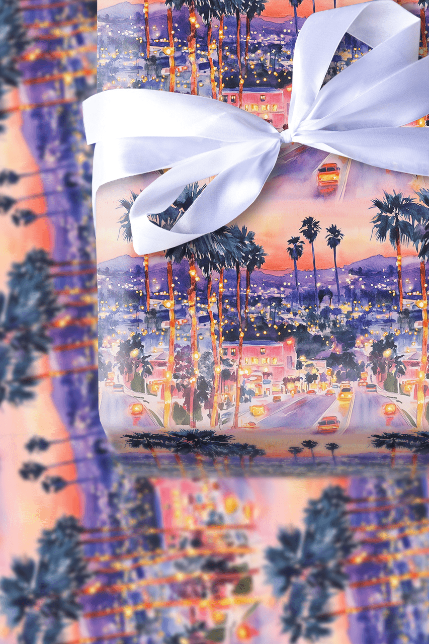 Cali Christmas - Wrapping Paper - Aspen & Arlo