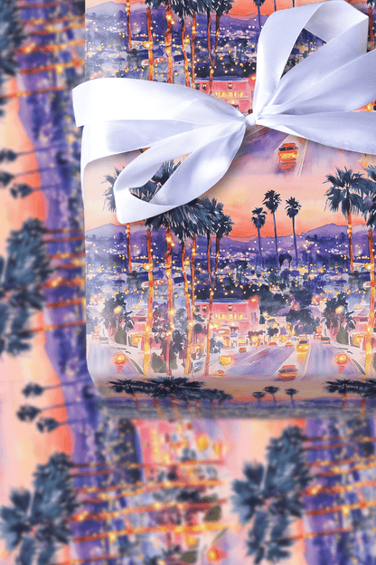 Cali Christmas - Wrapping Paper - Aspen & Arlo