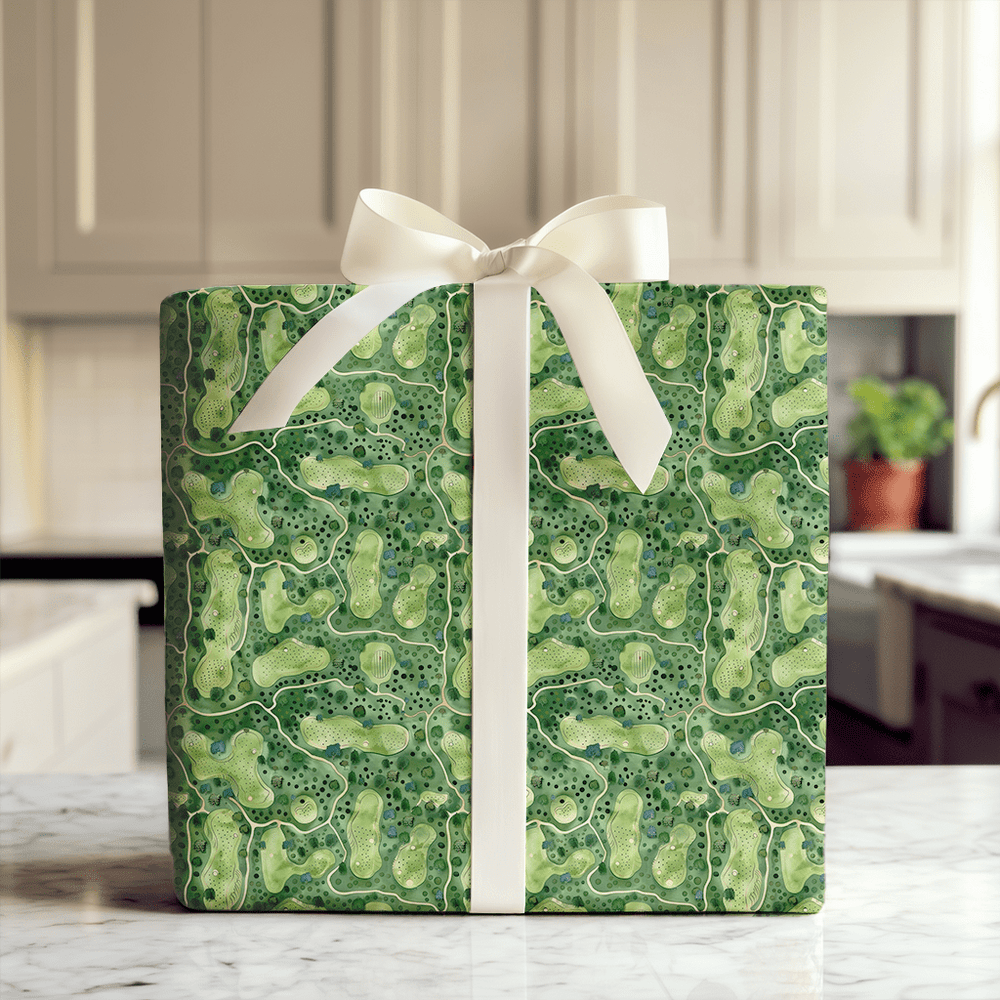 10 A.M. Tee Time - Wrapping Paper - Aspen & Arlo