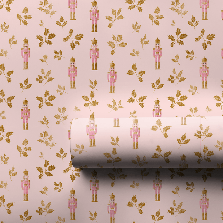 Blush Ballet Nutcracker - Wrapping Paper - Aspen & Arlo