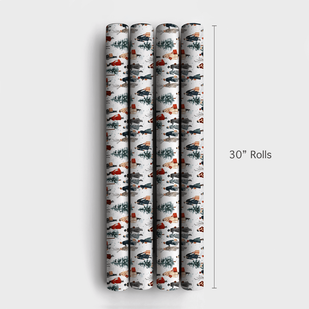 1940 Shopping Spree - Wrapping Paper - Aspen & Arlo