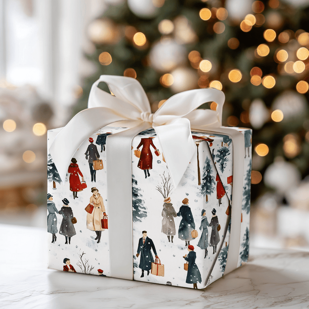 1940 Shopping Spree - Wrapping Paper - Aspen & Arlo
