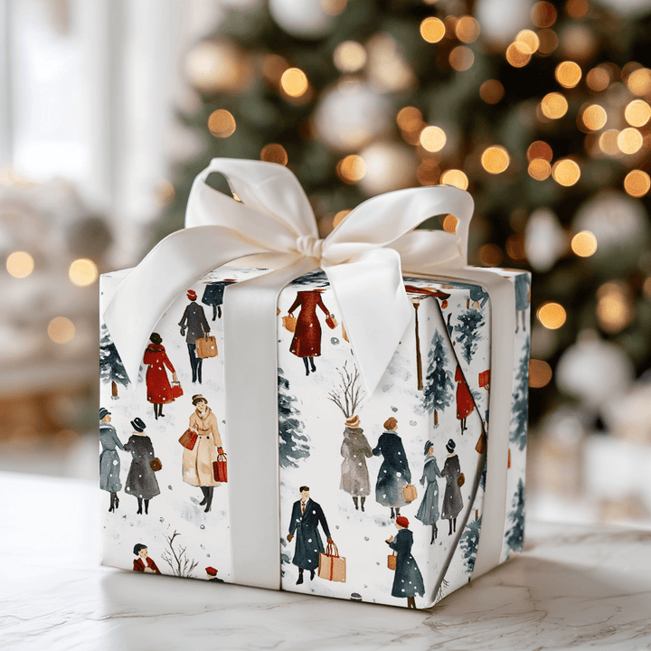 1940 Shopping Spree - Wrapping Paper - Aspen & Arlo