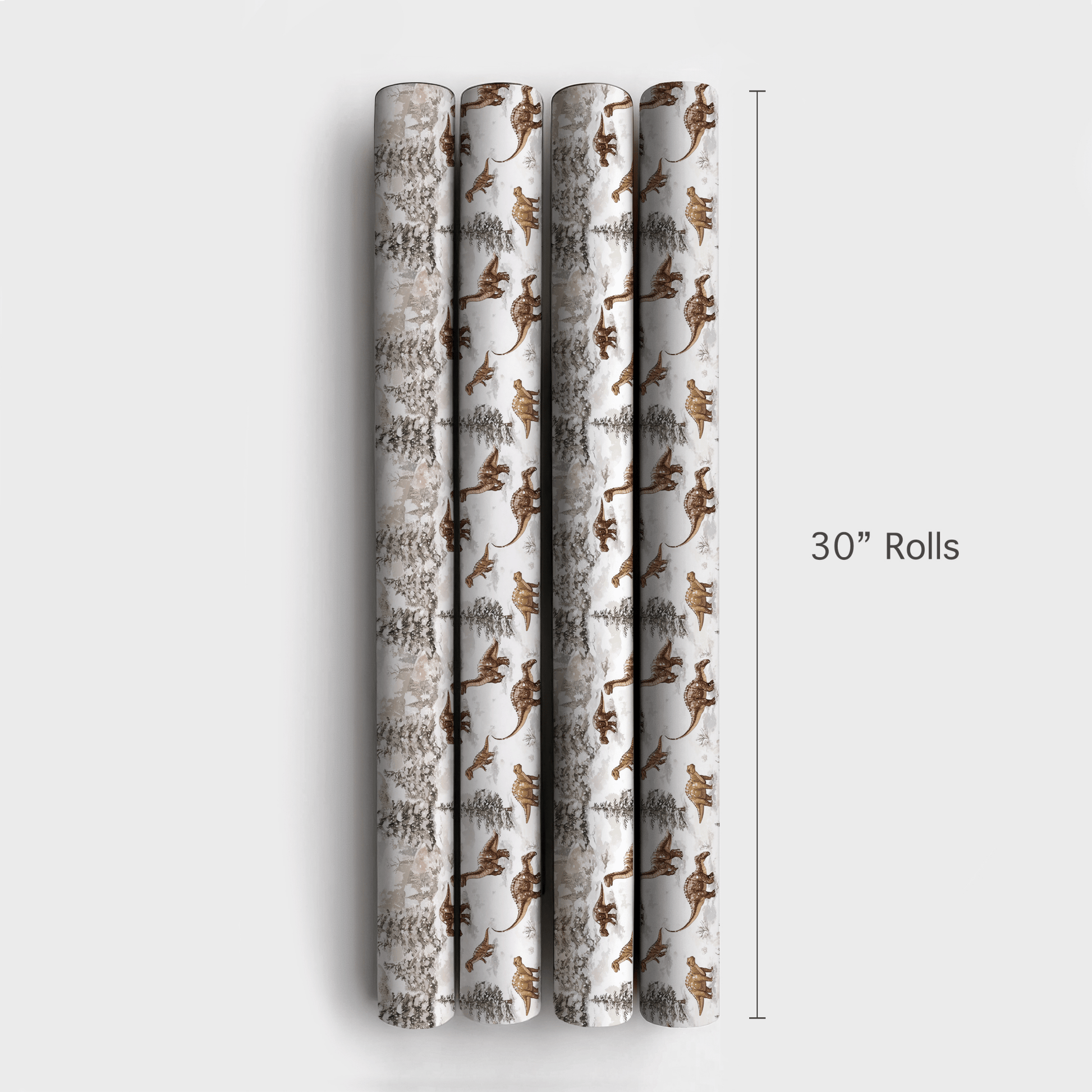 Frosted Fossils - Wrapping Paper - Aspen & Arlo