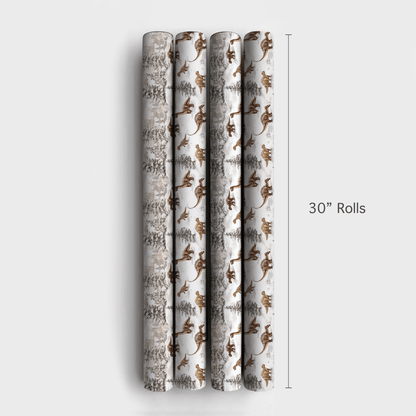 Frosted Fossils - Wrapping Paper - Aspen & Arlo