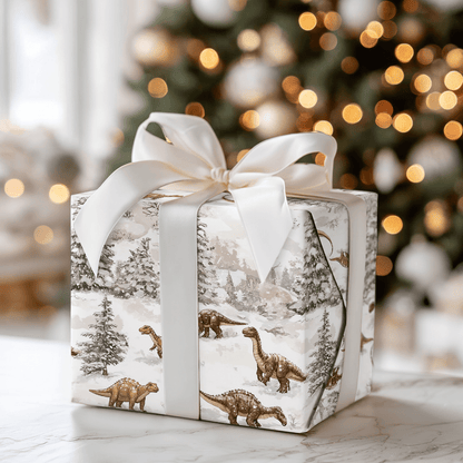 Frosted Fossils - Wrapping Paper - Aspen & Arlo