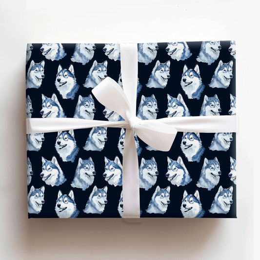All Bite No Bark - Wrapping Paper - Aspen & Arlo