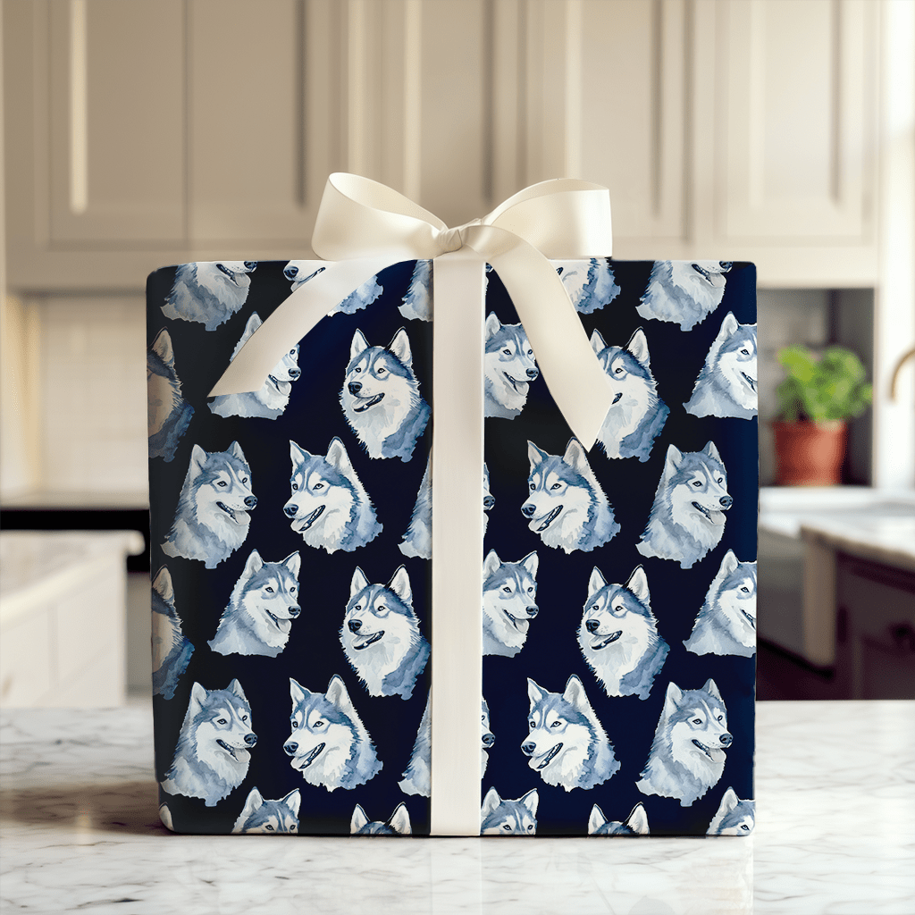 All Bite No Bark - Wrapping Paper - Aspen & Arlo