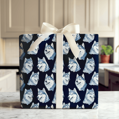 All Bite No Bark - Wrapping Paper - Aspen & Arlo