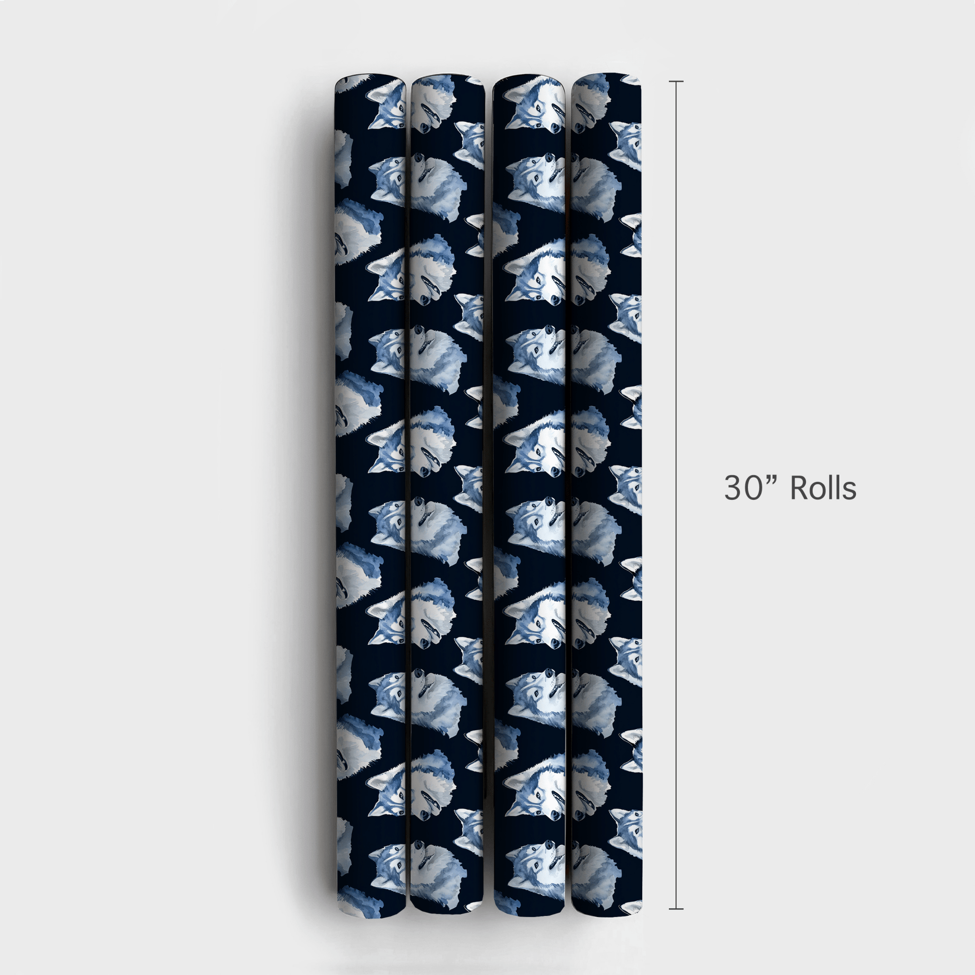 All Bite No Bark - Wrapping Paper - Aspen & Arlo
