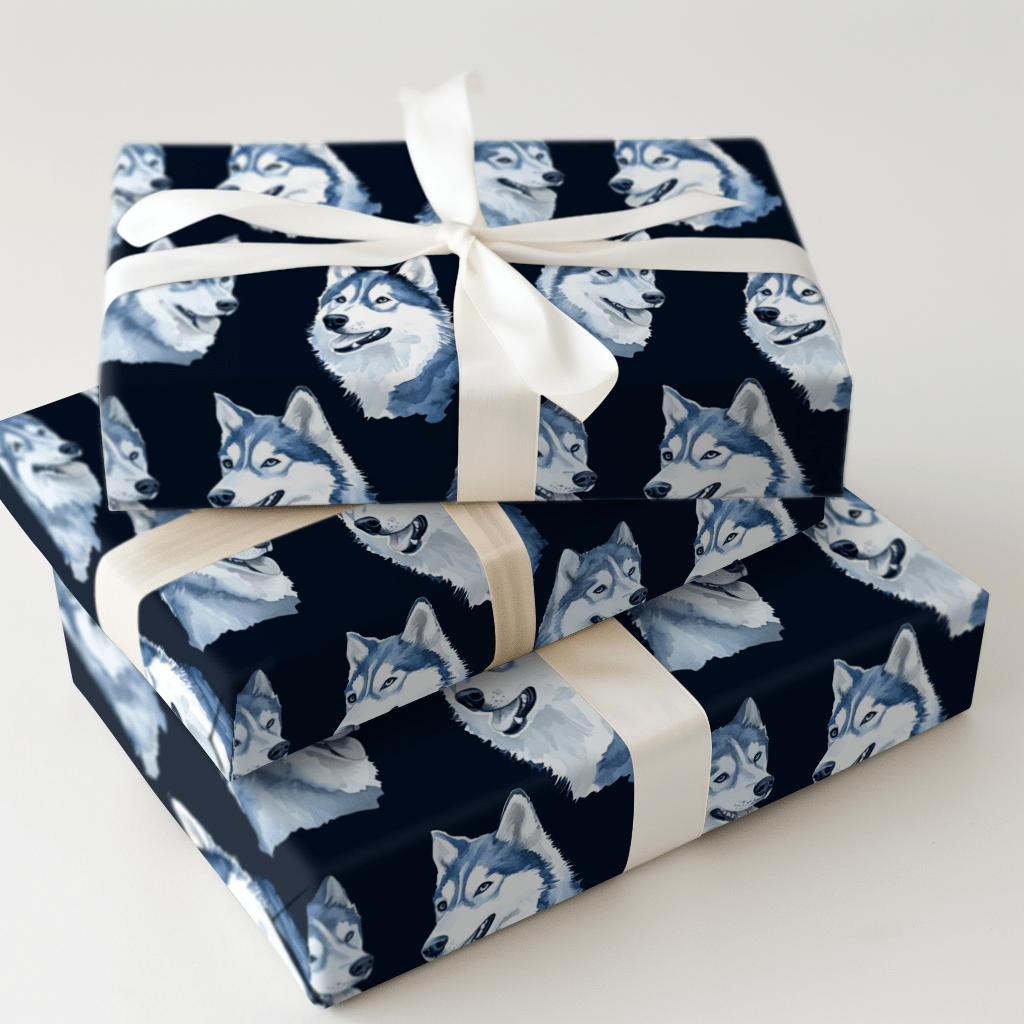 All Bite No Bark - Wrapping Paper - Aspen & Arlo