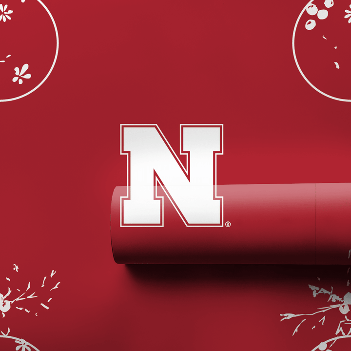Nebraska Ornament - Wrapping Paper - Aspen & Arlo