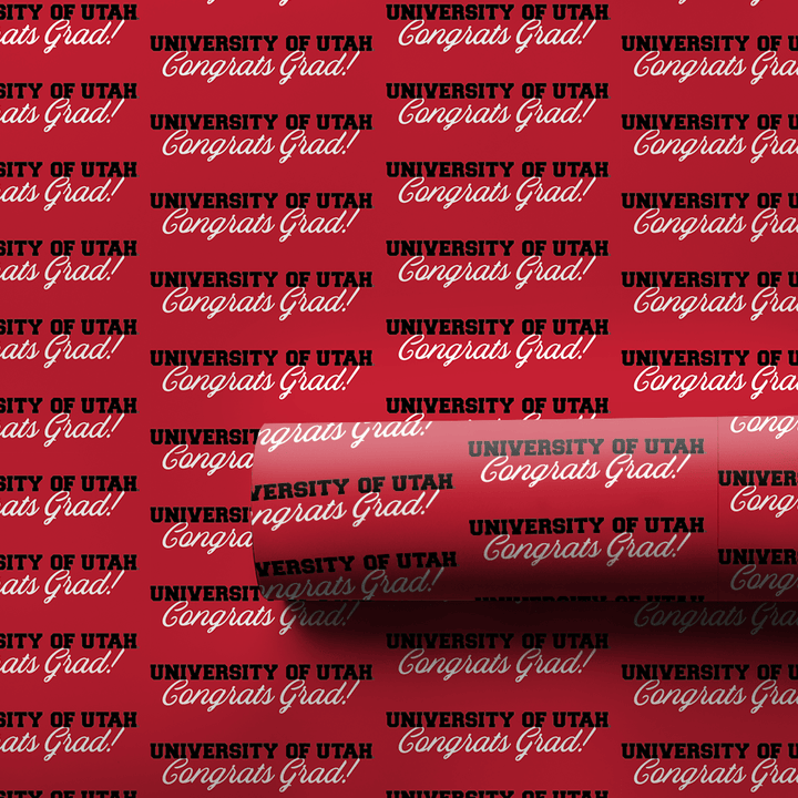 Congrats Utah Grad - Wrapping Paper - Aspen & Arlo