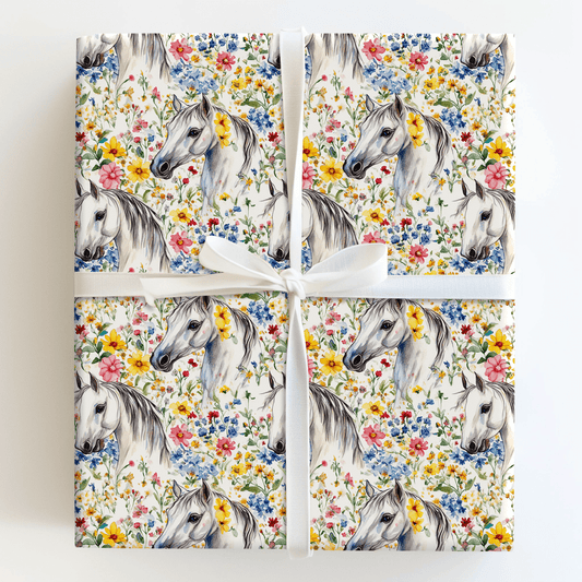 Garden Day with the Icelandic - Wrapping Paper - Aspen & Arlo