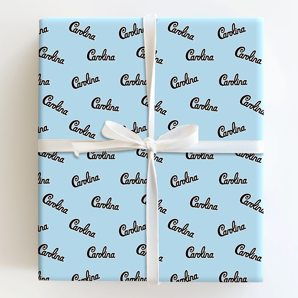 Baby Carolina Cursive - Wrapping Paper - Aspen & Arlo