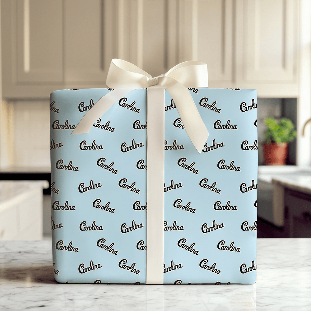 Baby Carolina Cursive - Wrapping Paper - Aspen & Arlo