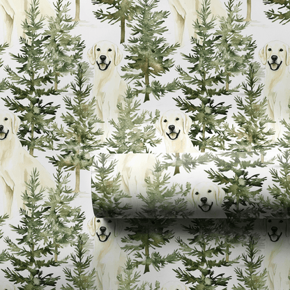 Snow Day for White Labs - Wrapping Paper - Aspen & Arlo