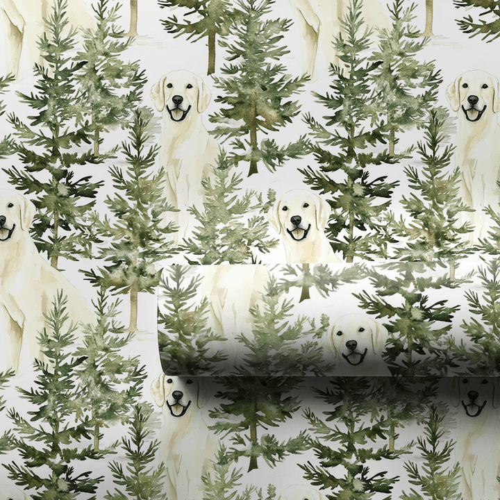 Snow Day for White Labs - Wrapping Paper - Aspen & Arlo