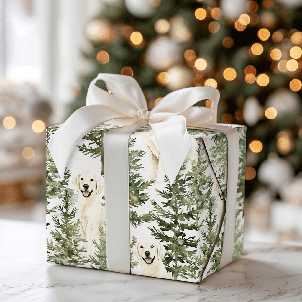 Snow Day for White Labs - Wrapping Paper - Aspen & Arlo