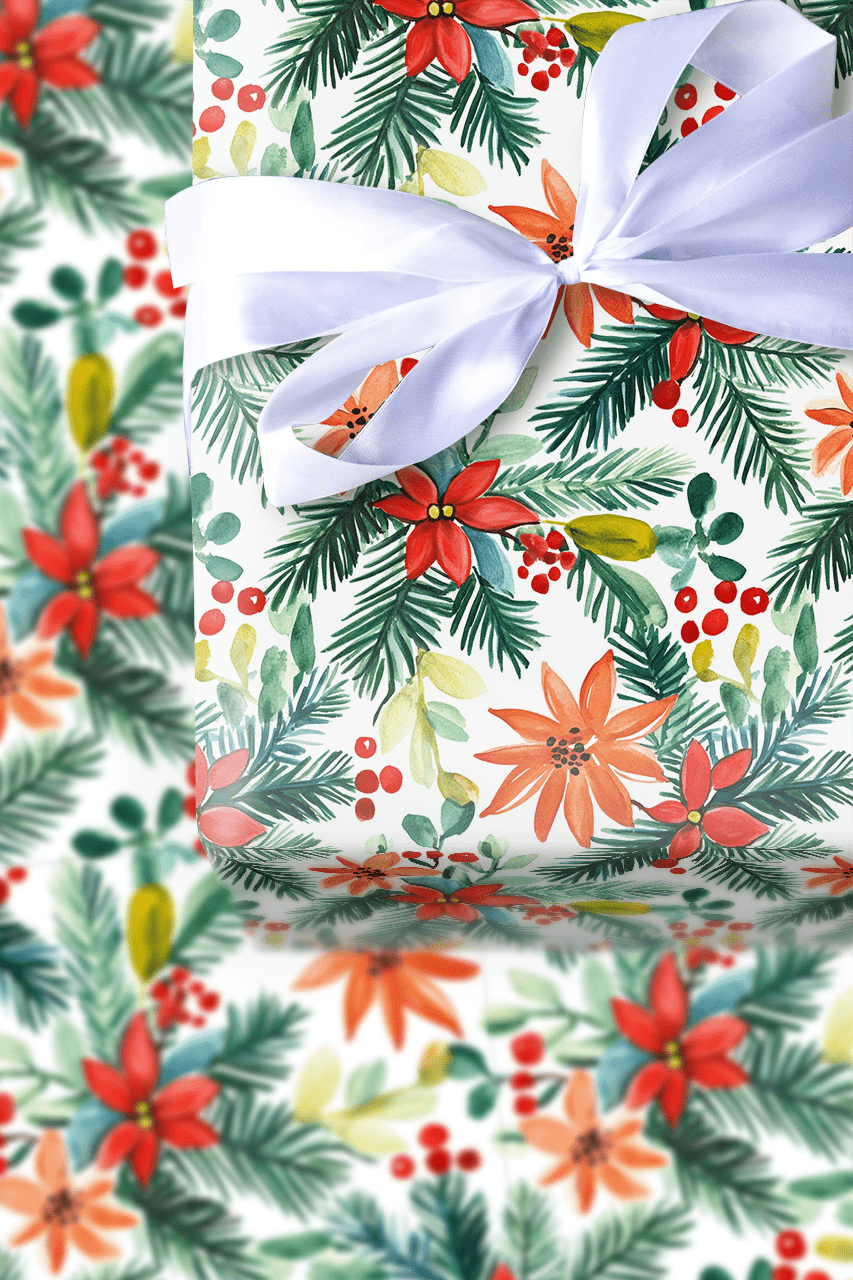 Polonesian Noelle - Wrapping Paper - Aspen & Arlo