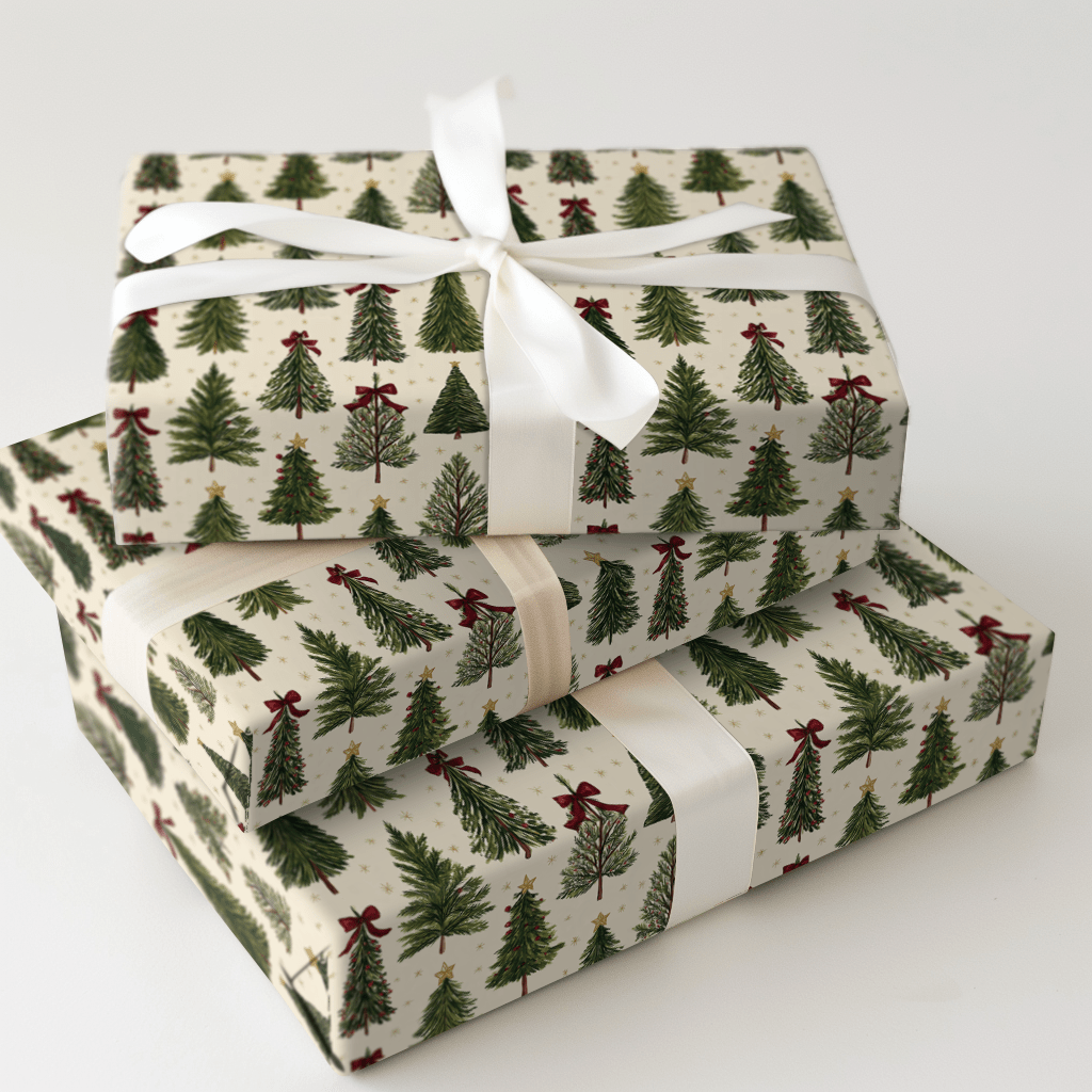 Christmas Tree Collection - Wrapping Paper - Aspen & Arlo