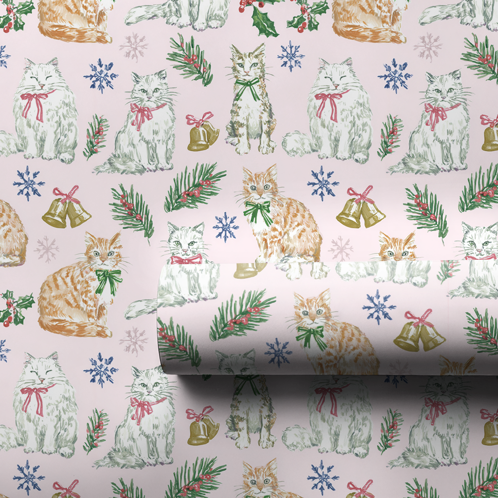 Vibrant Cat Christmas