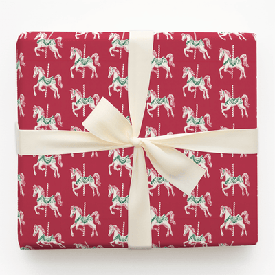Merry-Go-Round Noel - Wrapping Paper - Aspen & Arlo