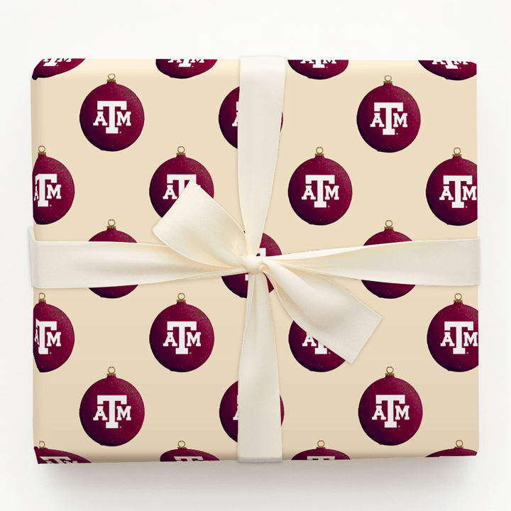 Aggie Spirit Bauble - Wrapping Paper - Aspen & Arlo