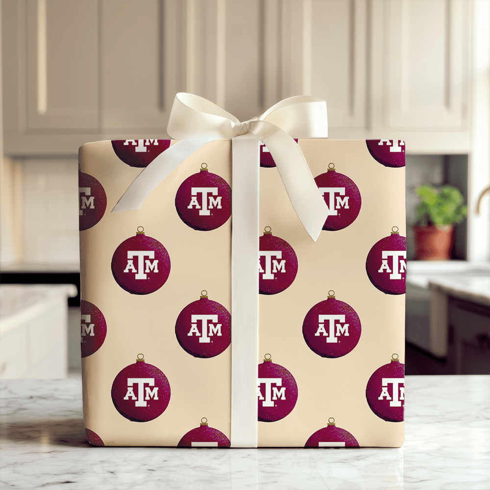 Aggie Spirit Bauble - Wrapping Paper - Aspen & Arlo