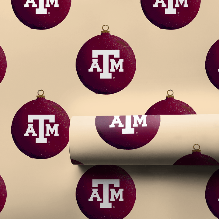 Aggie Spirit Bauble - Wrapping Paper - Aspen & Arlo
