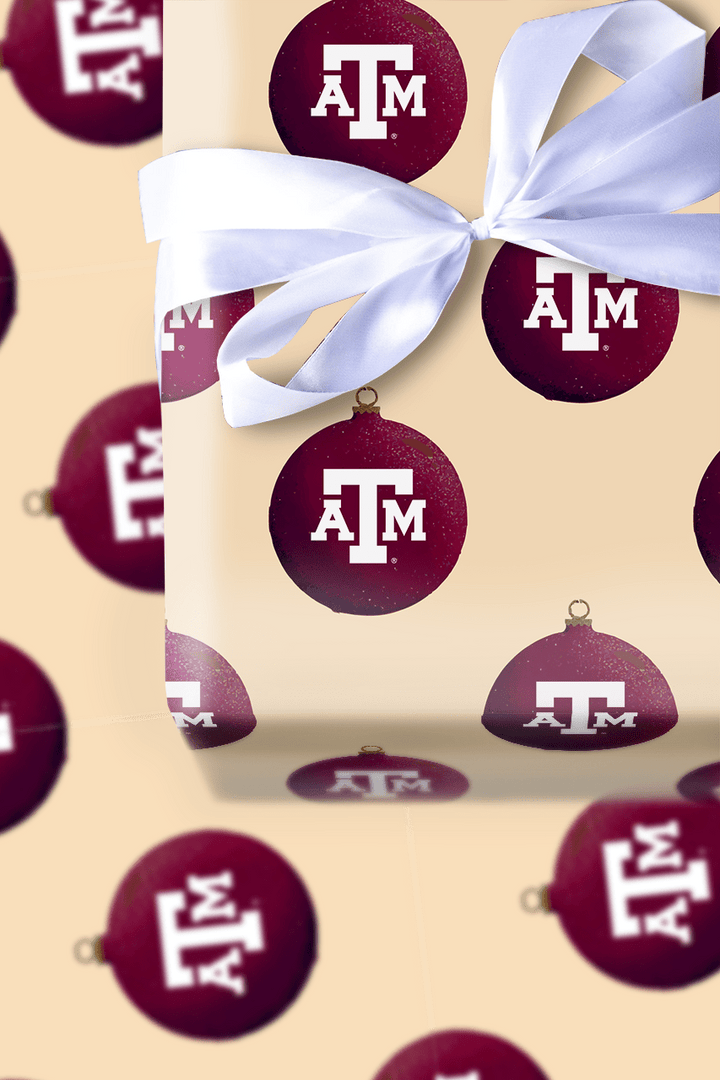 Aggie Spirit Bauble - Wrapping Paper - Aspen & Arlo