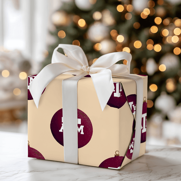 Aggie Spirit Bauble - Wrapping Paper - Aspen & Arlo