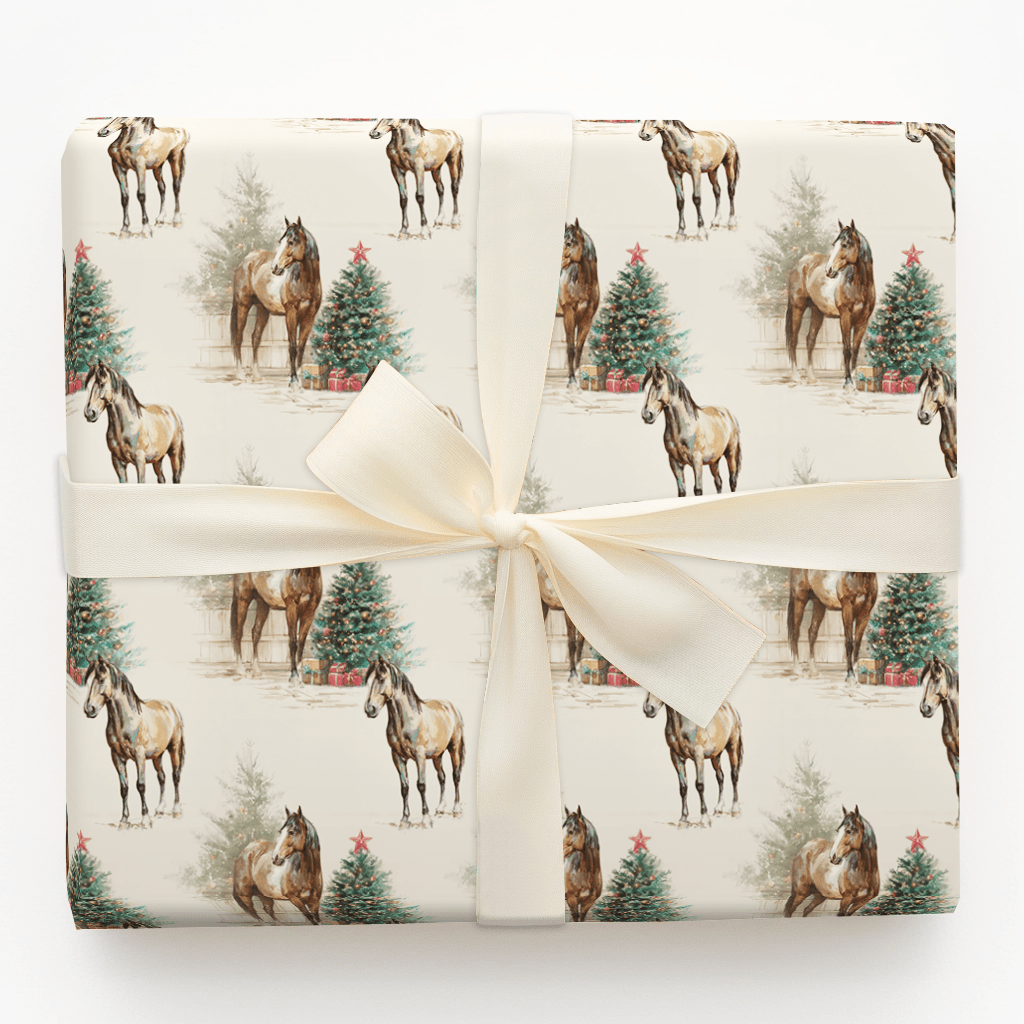 Gift Horse In The Mouth - Wrapping Paper - Aspen & Arlo
