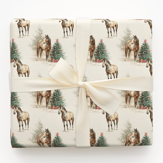 Gift Horse In The Mouth - Wrapping Paper - Aspen & Arlo