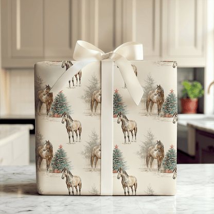 Gift Horse In The Mouth - Wrapping Paper - Aspen & Arlo